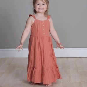 Girls 4T Orange Easter Dress - Art Class Brand